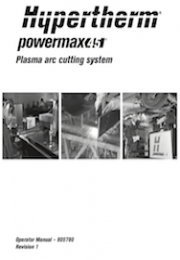 Hypertherm Powermax45 Operator Manual